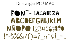 lacabeza font
